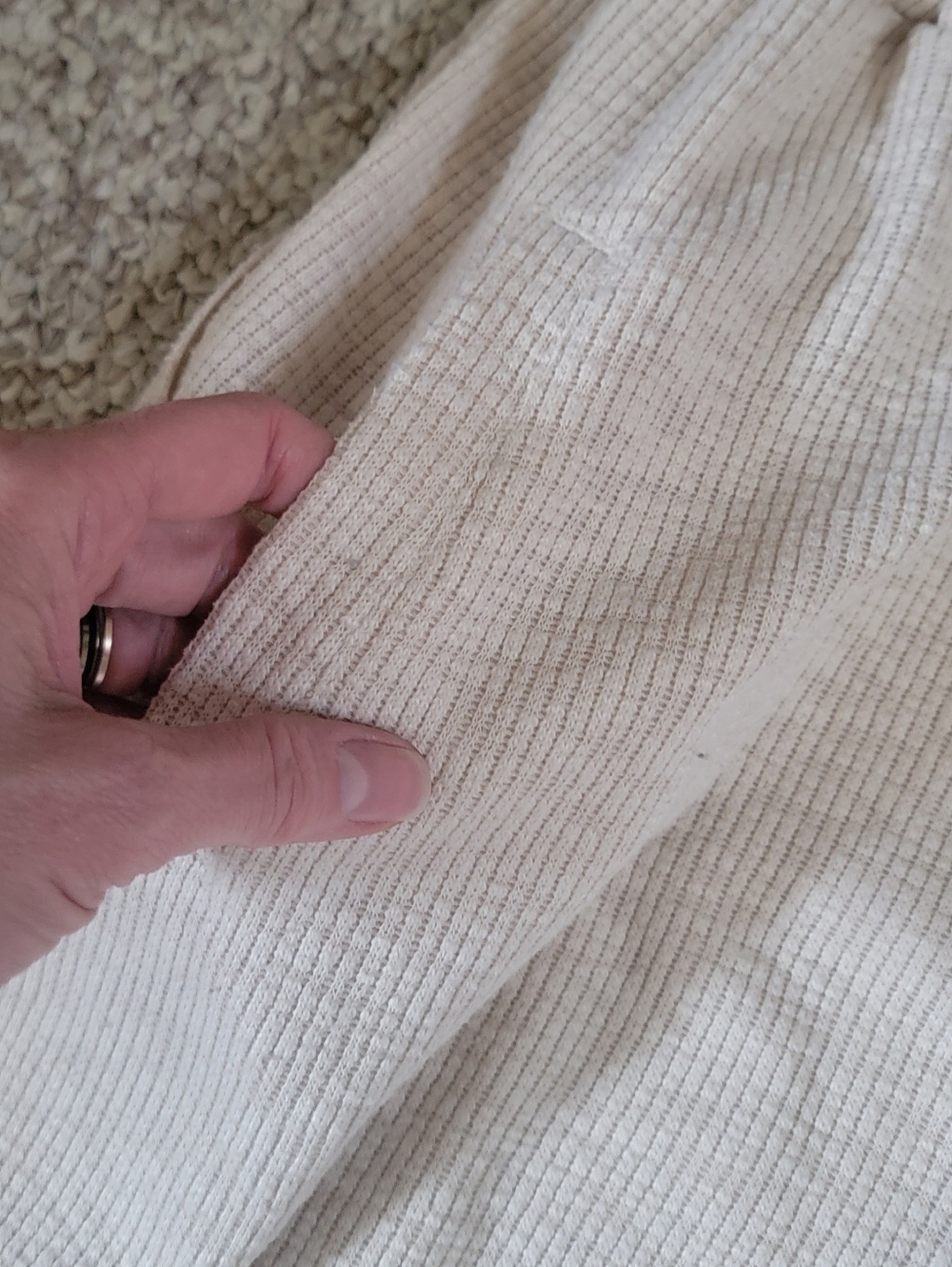 POL Beige Wide-Leg Linen-Blend Pants - Picture 6 of 16